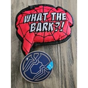 *New* Bark Box Dog Toy SPIDER-MAN *No Way Home / PETER PARKER Bubble Plush XS/S